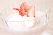 イチゴババロア