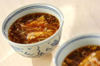 京のおばんざい 焼きナスの赤出し