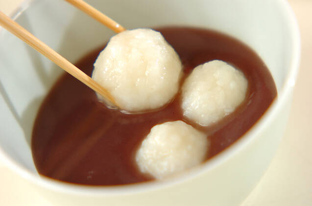 ご飯入りひとくち団子汁粉の作り方の手順5