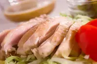 レンジでチン！蒸し鶏