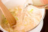 ワカメと鶏肉のスープの作り方の手順4