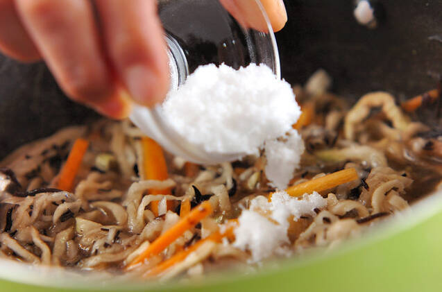 切干し大根のゴマ煮の作り方の手順5