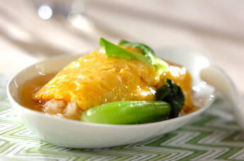 カニ玉丼