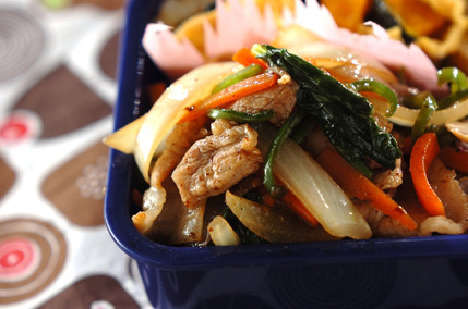 豚肉の野菜炒め