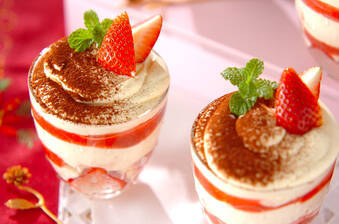 イチゴのティラミス
