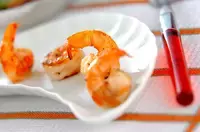 エビのガーリック風味炒め