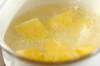 粉ふきイモの塩辛バターの作り方の手順2