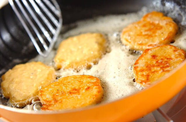 コーンのお焼きの作り方の手順2