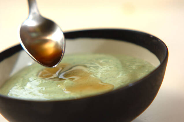 モロヘイヤ豆腐の作り方の手順3