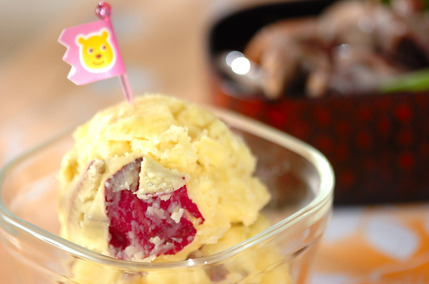 サツマイモのママレード和え