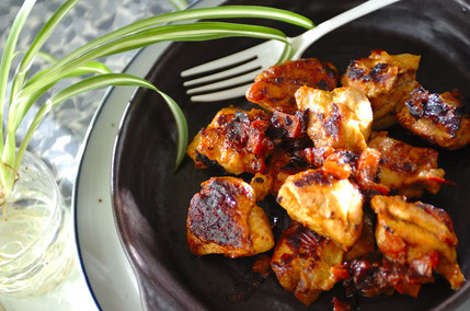 塩トマトで簡単タンドリーチキン