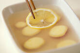 サツマイモのレモン煮の作り方2