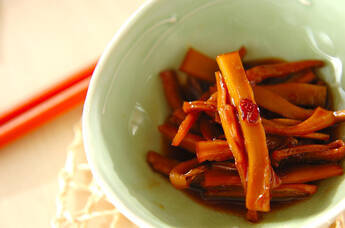 水煮メンマの中華炒め