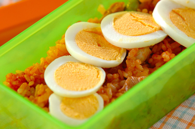 鶏と枝豆のケチャップライス レシピ 作り方 E レシピ 料理のプロが作る簡単レシピ