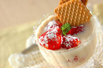 イチゴのデザート