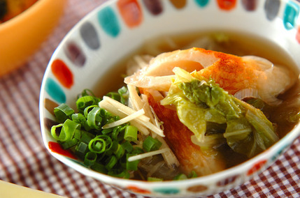 白菜とちくわの煮物