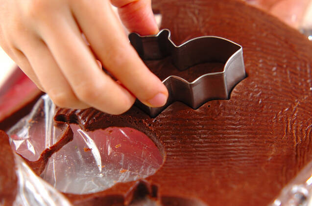 ハロウィンプリン＆クッキーの作り方の手順8