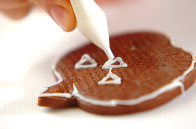 ハロウィンプリン＆クッキーの作り方の手順9