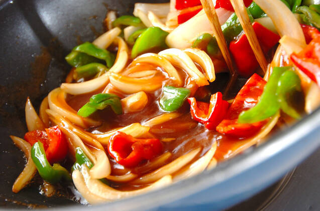 カリカリ酢豚の作り方の手順6