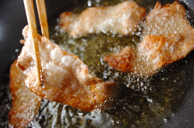 カリカリ酢豚の作り方の手順5