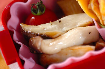 エリンギのガーリック炒め