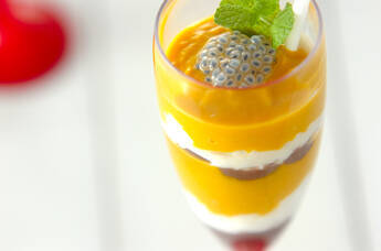 飲むカボチャのケーキ