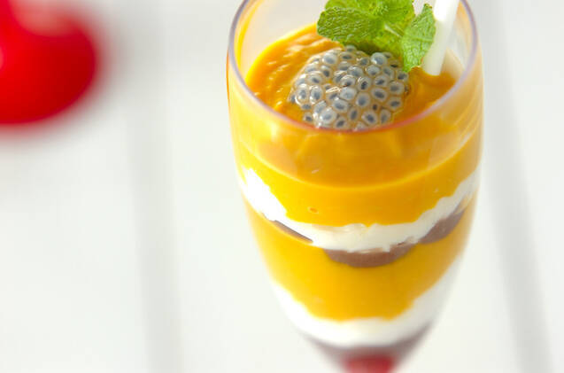 飲むカボチャのケーキ