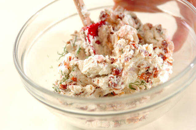 ドライトマトとフレッシュチーズのディップの作り方の手順4