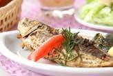アジのハーブ焼き