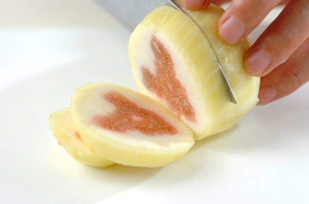 イチジクのクリームチーズサンドの作り方の手順1