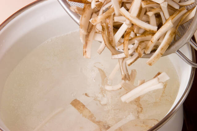 ゴボウのしゃきサラダの作り方の手順4