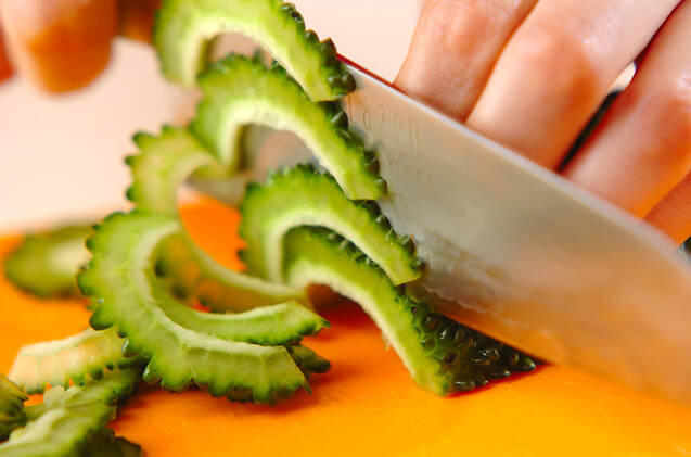 ゴーヤのおかか和えの作り方の手順1