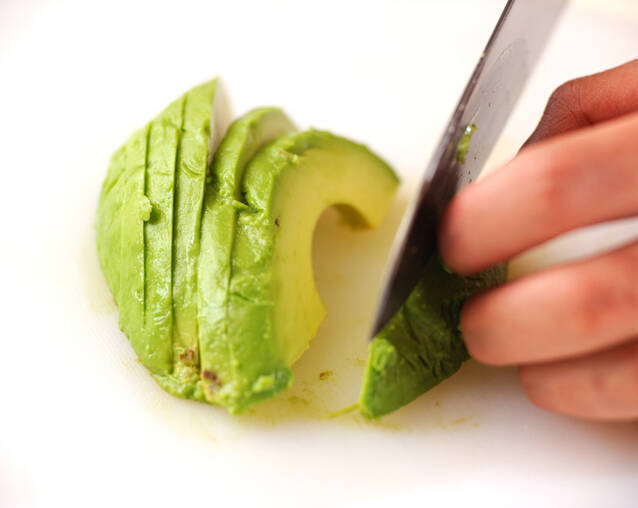 サーモン親子のサラダ丼の作り方の手順1