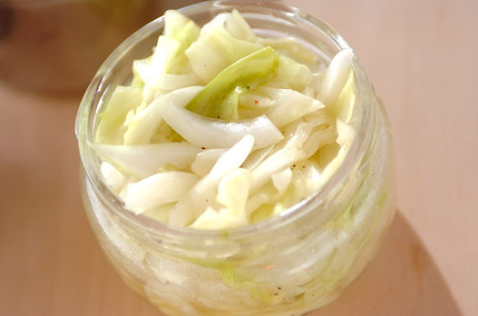 キャベツのビネガー風味