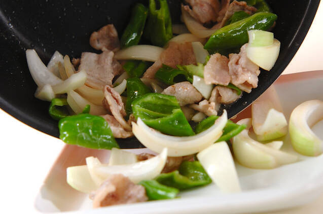 ナスの肉みそ炒めの作り方の手順8