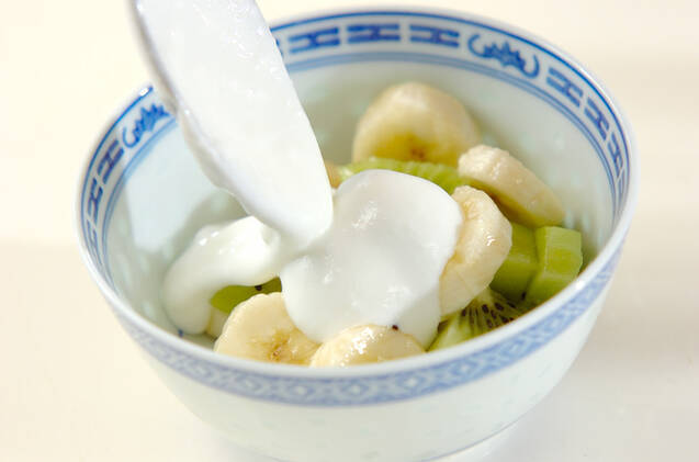 フルーツヨーグルトの作り方の手順3