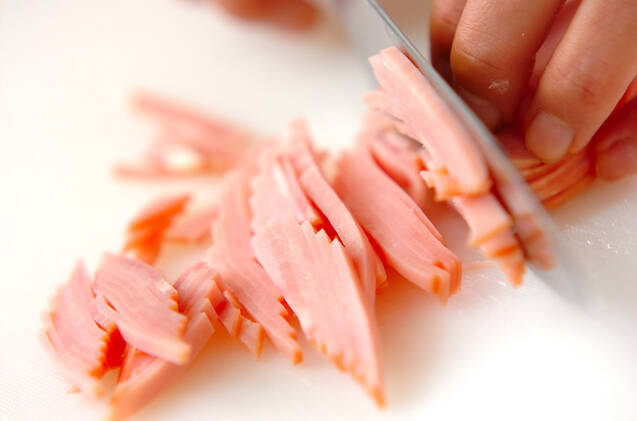 モヤシのトロミスープの作り方の手順2