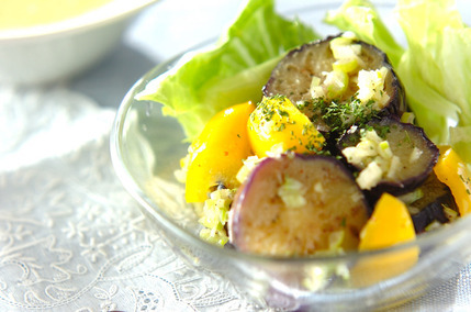 長ナスのマリネ