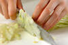 白菜のゴマ和えの作り方の手順1