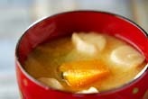 カボチャのみそ汁