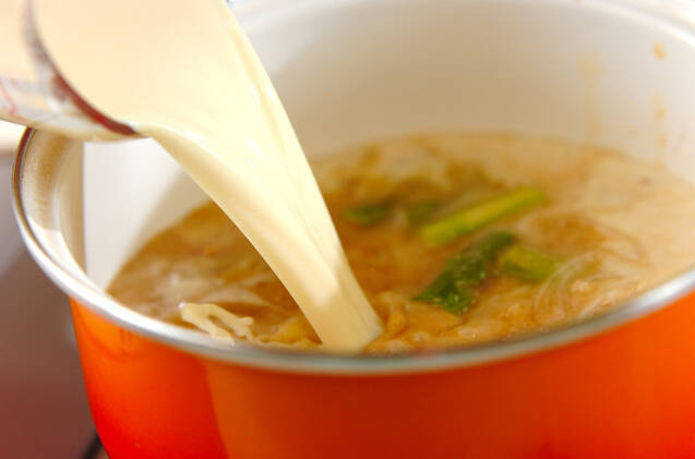 豆乳みそスープの作り方の手順5