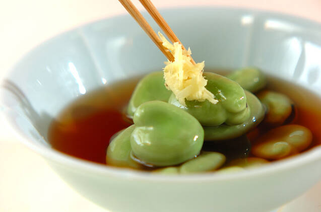 ソラ豆のだし汁漬けの作り方の手順5