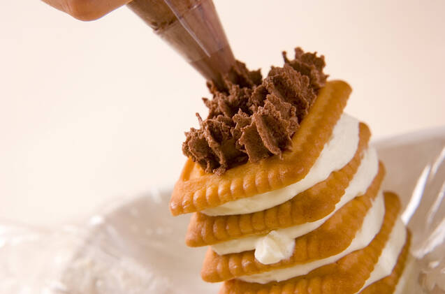 ビスケットケーキの作り方の手順4