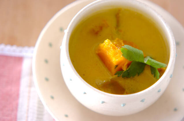 カボチャのココナッツ汁