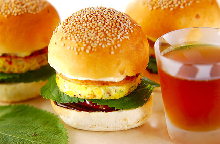 中華風テリヤキバーガー