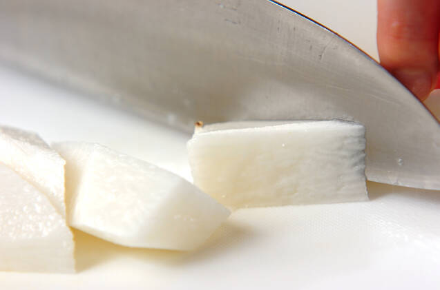 長芋のサラダの作り方の手順1