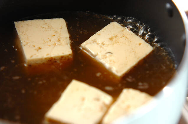 なまり節と豆腐の炊き合わせの作り方の手順5