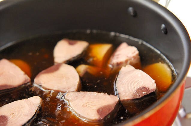 なまり節と豆腐の炊き合わせの作り方の手順4