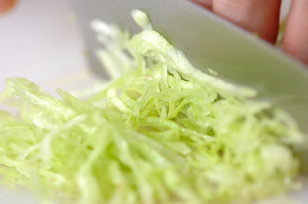 砂肝サラダの作り方の手順2