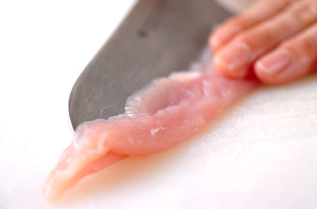 砂肝サラダの作り方の手順1